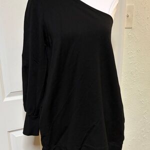 Free people One-Shoulder Black Lightweight dress